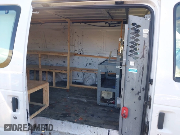 2012 Ford Econoline Cargo Commercial with VIN 1FTNE1EL4CDA68198, listed as a IAAI auction lot 41132666 with 280,132 mi miles and . Bid and sale history available at carsss.com. Image 8.