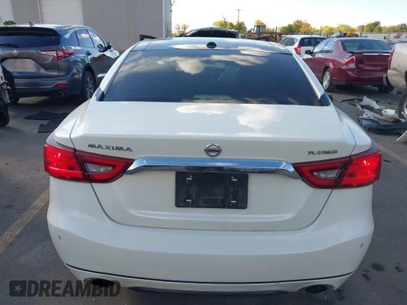 2017 Nissan Maxima SV with VIN 1N4AA6AP4HC448614, listed as a IAAI auction lot 40740658 with 207,596 mi miles and . Bid and sale history available at DreamBid. Image 16.