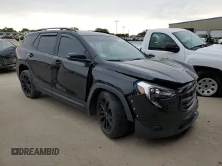 2019 GMC Terrain SLE z VIN 3GKALTEV9KL398658, wystawiony jako Copart lot #54866835 z przebiegiem 88 641 mil mil oraz Czysty tytuł • Clean title. Historia ofert i sprzedaży dostępna na DreamBid. Obrazek 4.