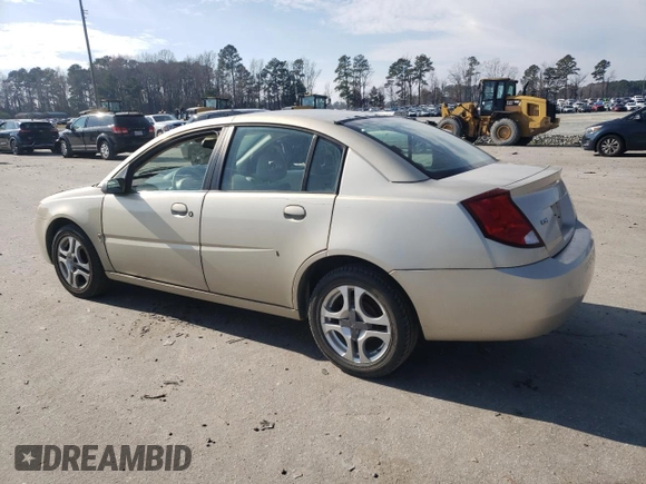 2003 Saturn ION with VIN 1G8AL52F83Z202931, listed as a Copart auction lot 86487104 with 180,644 mi miles and Salvage Title. Bid and sale history available at carsss.com. Image 2.