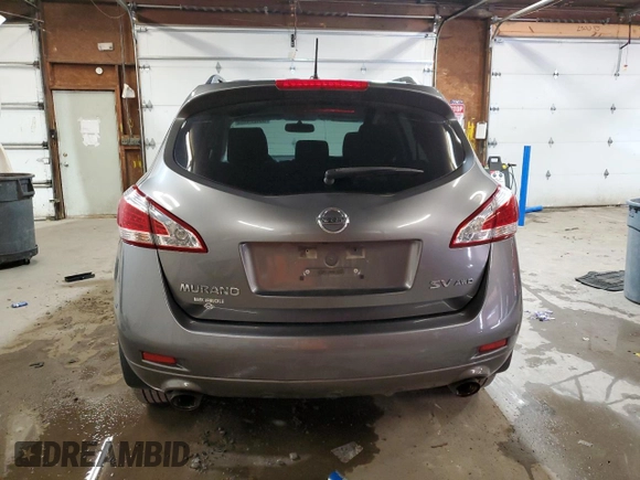 2013 Nissan Murano SV with VIN JN8AZ1MWXDW305687, listed as a Copart auction lot 55422905 with 73,432 mi miles and Salvage title. Bid and sale history available at DreamBid. Image 6.