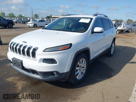 2016 Jeep Cherokee Limited with VIN 1C4PJMDS4GW310495, listed as a IAAI auction lot 41978324 with 70,182 mi miles. Bid and sale history available at carsss.com. Image 2.