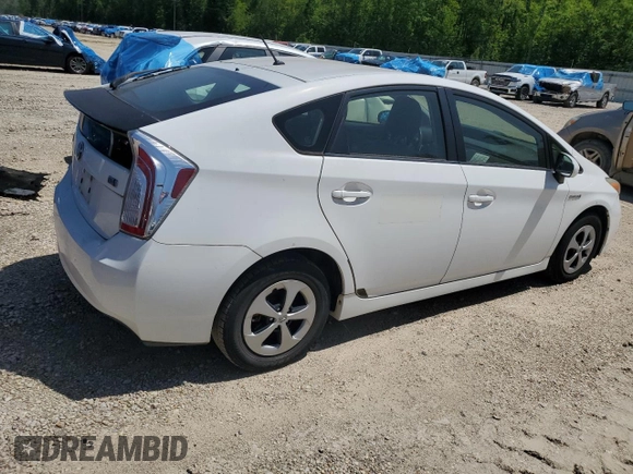 2013 Toyota Prius One with VIN JTDKN3DU2D5561110, listed as a Copart auction lot 55288195 with 114,627 mi miles and Clean Title. Bid and sale history available at carsss.com. Image 3.
