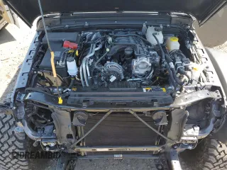 2024 Jeep Wrangler Willys with VIN 1C4PJXDG2RW300449, listed as a Copart auction lot 54367845 with 345 mi miles and Salvage title. Bid and sale history available at DreamBid. Image 12.