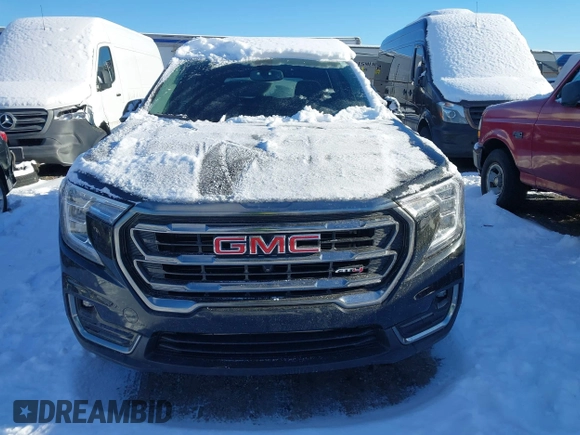 2022 GMC Terrain AT4 with VIN 3GKALYEV0NL258113, listed as a IAAI auction lot 41202956 with 22,982 mi miles and . Bid and sale history available at DreamBid. Image 12.