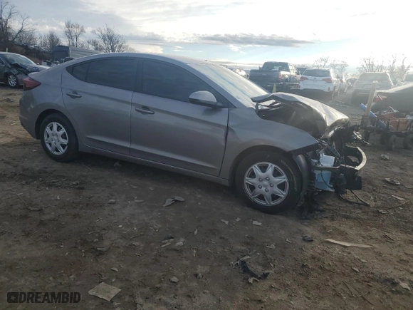 2020 Hyundai Elantra SE with VIN KMHD74LF1LU939848, listed as a Copart auction lot 86991574 with 71,870 mi miles and Salvage Title. Bid and sale history available at carsss.com. Image 4.