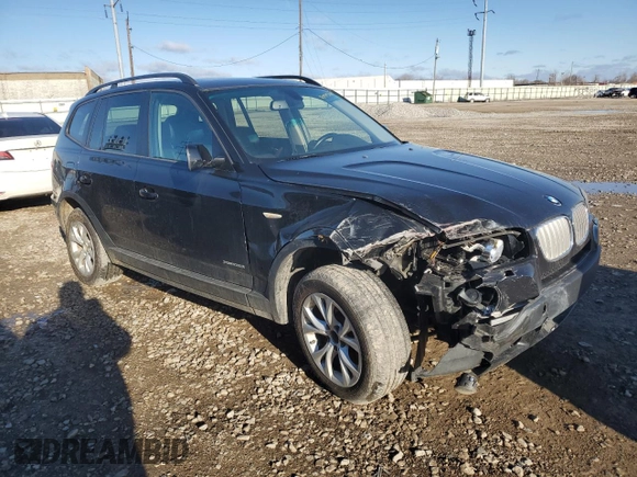 2009 BMW X3 xDrive30i with VIN WBXPC93479WJ28306, listed as a Copart auction lot 48782165 with 103,011 mi miles and Salvage Title. Bid and sale history available at carsss.com. Image 4.