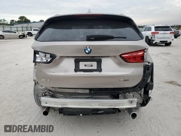 2022 BMW X1 sDrive28i with VIN WBXJG7C07N5V39345, listed as a Copart auction lot 41490005 with 26,894 mi miles and Salvage Title. Bid and sale history available at carsss.com. Image 6.