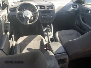 2014 Volkswagen Jetta Sedan S with VIN 3VW1K7AJ5EM367069, listed as a Copart auction lot 45405855 with 257,494 mi miles and Salvage Title. Bid and sale history available at carsss.com. Image 8.