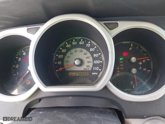 2005 Toyota 4Runner SR5 with VIN JTEZU14R750046647, listed as a IAAI auction lot 42055705 with 279,909 mi miles. Bid and sale history available at carsss.com. Image 7.