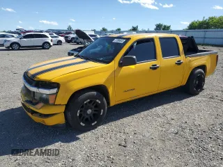 2005 Chevrolet Colorado 1SJ LS ZQ8 with VIN 1GCCS136558270055, listed as a Copart auction lot 57886645 with Not provided miles and Salvage title. Bid and sale history available at DreamBid. Image 1.