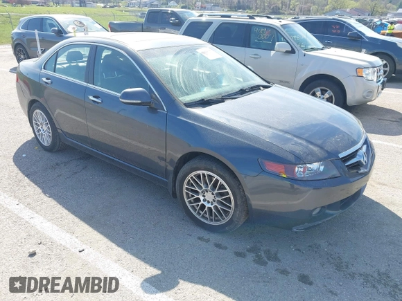 2004 Acura TSX w/Navigation with VIN JH4CL96974C017539, listed as a IAAI auction lot 41918507 with 168,557 mi miles. Bid and sale history available at carsss.com. Image 1.
