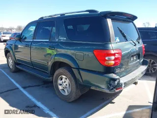 2001 Toyota Sequoia Limited with VIN 5TDBT48A01S048312, listed as a IAAI auction lot 41705751 with 283,397 mi miles. Bid and sale history available at carsss.com. Image 3.