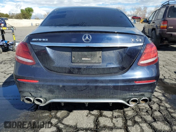 2020 Mercedes-Benz E AMG E 53 with VIN WDDZF6BB4LA751419, listed as a Copart auction lot 44408125 with 73,598 mi miles and Clean Title. Bid and sale history available at carsss.com. Image 6.