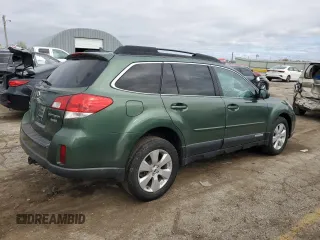 2012 Subaru Outback 2.5i Limited with VIN 4S4BRBKC4C3245559, listed as a Copart auction lot 80127524 with 120,100 mi miles and Salvage Title. Bid and sale history available at carsss.com. Image 3.