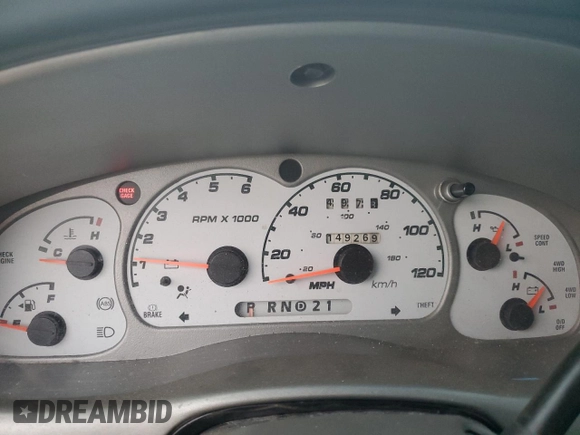 2002 Ford Explorer Sport XLS z VIN 1FMZU70E72UC68289, wystawiony jako Copart lot #79013744 z przebiegiem 149 269 mil mil oraz Szkoda całkowita • Salvage title. Historia ofert i sprzedaży dostępna na DreamBid. Obrazek 9.