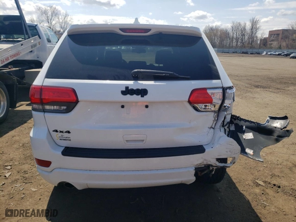 2015 Jeep Grand Cherokee Altitude with VIN 1C4RJFAG0FC725933, listed as a Copart auction lot 52714805 with 119,550 mi miles and Salvage Title. Bid and sale history available at carsss.com. Image 6.