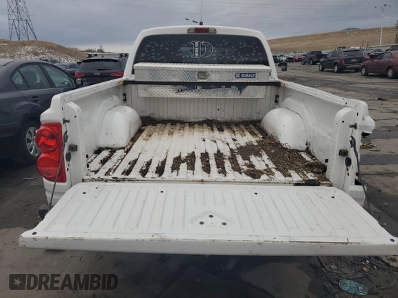 2011 Ram Dakota Bighorn/Lonestar with VIN 1D7RW3GP7BS638740, listed as a Copart auction lot 88751675 with 184,097 mi miles and Salvage Title. Bid and sale history available at carsss.com. Image 6.