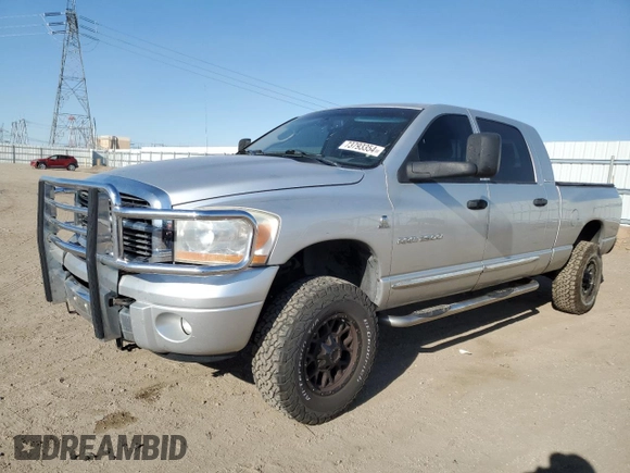 2006 Dodge Ram 2500 SLT with VIN 3D7KS29C06G135078, listed as a Copart auction lot 73793354 with 278,010 mi miles and Clean Title. Bid and sale history available at carsss.com. Image 1.