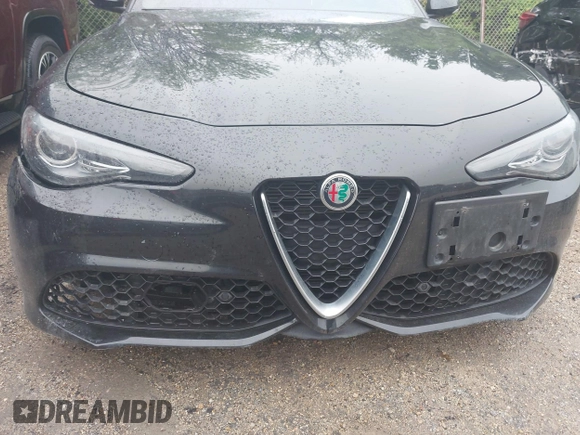2022 Alfa Romeo Giulia Veloce with VIN ZARFAMBN9N7656614, listed as a IAAI auction lot 41946212 with 50,253 mi miles. Bid and sale history available at carsss.com. Image 6.