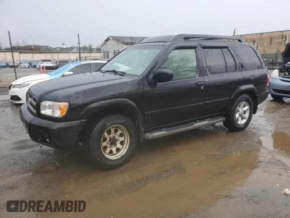 2004 Nissan Pathfinder SE with VIN JN8DR09Y44W911455, listed as a Copart auction lot 48134835 with 198,794 mi miles and Salvage title. Bid and sale history available at DreamBid. Image 1.
