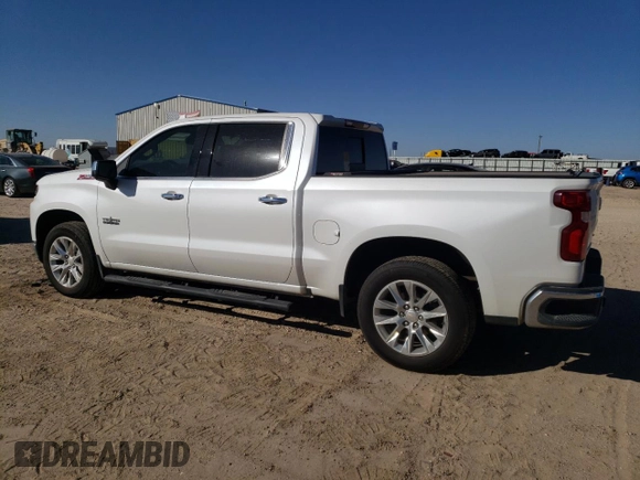 2021 Chevrolet Silverado 1500 LTZ with VIN 3GCUYGED1MG302090, listed as a Copart auction lot 47134305 with 91,830 mi miles and Salvage Title. Bid and sale history available at DreamBid. Image 2.