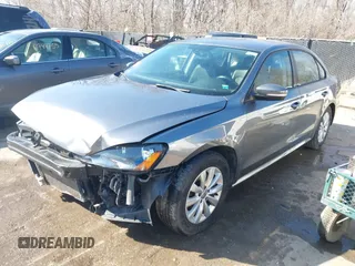 2015 Volkswagen Passat 1.8T Limited Edition with VIN 1VWAT7A33FC015366, listed as a IAAI auction lot 41769888 with 129,117 mi miles. Bid and sale history available at carsss.com. Image 18.