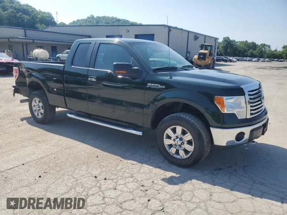 2012 Ford F-150 XL with VIN 1FTFX1EF1CFB33456, listed as a Copart auction lot 62289755 with 102,846 mi miles and Salvage title. Bid and sale history available at DreamBid. Image 4.