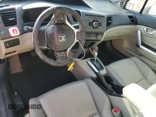 2012 Honda Civic Cpe EX-L with VIN 2HGFG3B15CH532570, listed as a Copart auction lot 87868545 with 137,644 mi miles and Salvage Title. Bid and sale history available at carsss.com. Image 8.