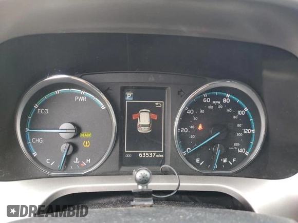2016 Toyota RAV4 Limited with VIN JTMDJREV0GD016161, listed as a Copart auction lot 54454895 with 63,537 mi miles and Salvage title. Bid and sale history available at DreamBid. Image 9.
