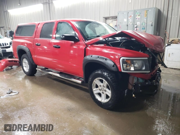 2011 Ram Dakota Big Horn with VIN 1D7RW3GK2BS549792, listed as a Copart auction lot 83553434 with 73,699 mi miles and Salvage Title. Bid and sale history available at DreamBid. Image 4.