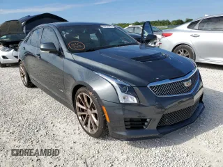 2016 Cadillac ATS-V with VIN 1G6AN5SY6G0147166, listed as a Copart auction lot 68414222 with 35,773 mi miles. Bid and sale history available at carsss.com. Image 4.