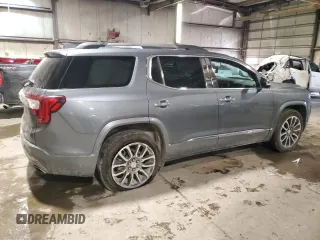 2020 GMC Acadia Denali with VIN 1GKKNXLS1LZ160795, listed as a Copart auction lot 43526675 with 62,731 mi miles and Salvage Title. Bid and sale history available at carsss.com. Image 3.