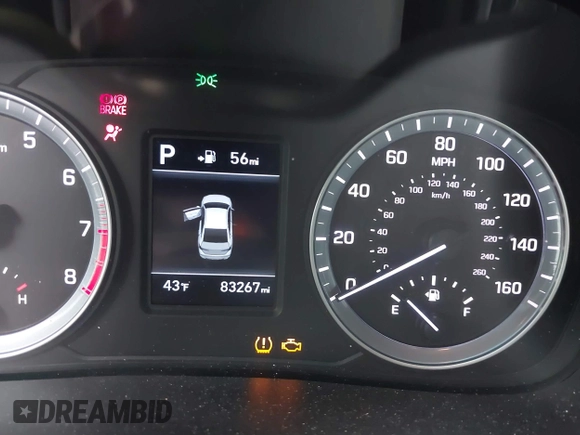 2019 Hyundai Sonata SE with VIN 5NPE24AF7KH751127, listed as a IAAI auction lot 41184221 with 83,267 mi miles and . Bid and sale history available at carsss.com. Image 7.