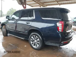 2023 Chevrolet Tahoe LT with VIN 1GNSKNKD8PR557980, listed as a IAAI auction lot 41562421 with 29,586 mi miles and . Bid and sale history available at DreamBid. Image 3.