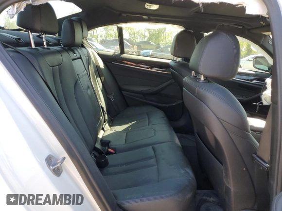 2018 BMW 5 Series 530i xDrive with VIN WBAJA7C55JG907740, listed as a Copart auction lot 54492795 with 72,926 mi miles and Clean Title. Bid and sale history available at carsss.com. Image 10.