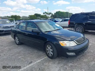 2002 Toyota Avalon XL with VIN 4T1BF28B62U242954, listed as a IAAI auction lot 41952385 with 149,075 mi miles. Bid and sale history available at carsss.com. Image 1.
