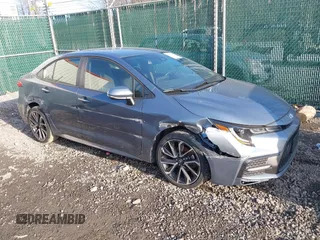 2020 Toyota Corolla SE with VIN JTDS4RCE1LJ026713, listed as a IAAI auction lot 41709761 with 89,574 mi miles and . Bid and sale history available at DreamBid. Image 1.