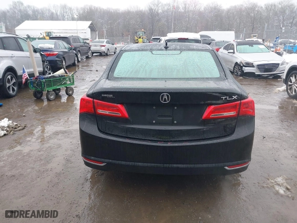 2018 Acura TLX with VIN 19UUB1F31JA001500, listed as a IAAI auction lot 41571900 with 178,001 mi miles. Bid and sale history available at carsss.com. Image 16.