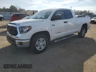 2020 Toyota Tundra 2WD SR with VIN 5TFRY5F17LX262445, listed as a Copart auction lot 43145845 with 64,060 mi miles and Salvage Title. Bid and sale history available at carsss.com. Image 1.