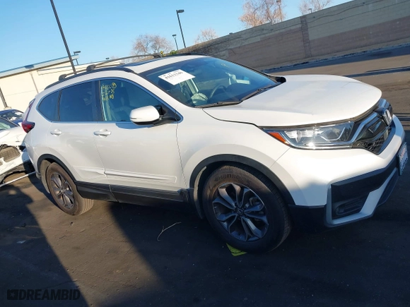 2020 Honda CR-V EX with VIN 7FARW1H58LE014959, listed as a IAAI auction lot 41611346 with 49,936 mi miles. Bid and sale history available at carsss.com. Image 14.