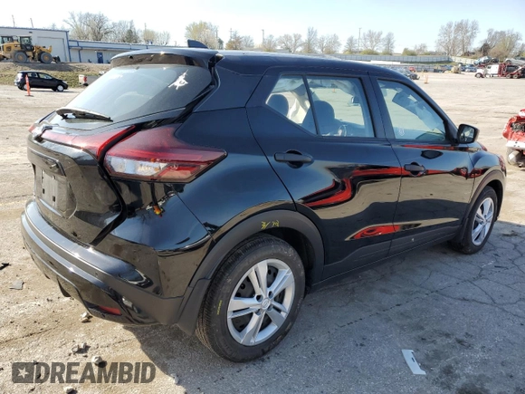 2022 Nissan Kicks S with VIN 3N1CP5BV7NL496197, listed as a Copart auction lot 50633005 with 31,517 mi miles and Salvage Title. Bid and sale history available at carsss.com. Image 3.