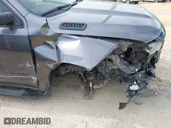 2024 Ram 1500 Lone Star with VIN 1C6SRFFT1RN125616, listed as a IAAI auction lot 42053680 with 57,274 mi miles and . Bid and sale history available at DreamBid. Image 17.