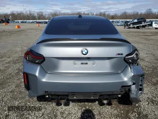 2024 BMW M2 with VIN 3MF13DM09R8E39176, listed as a Copart auction lot 47391325 with 6,699 mi miles and Salvage Title. Bid and sale history available at carsss.com. Image 6.
