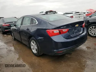2017 Chevrolet Malibu LS with VIN 1G1ZB5ST8HF142698, listed as a Copart auction lot 48596635 with 76,552 mi miles and Salvage Title. Bid and sale history available at DreamBid. Image 2.