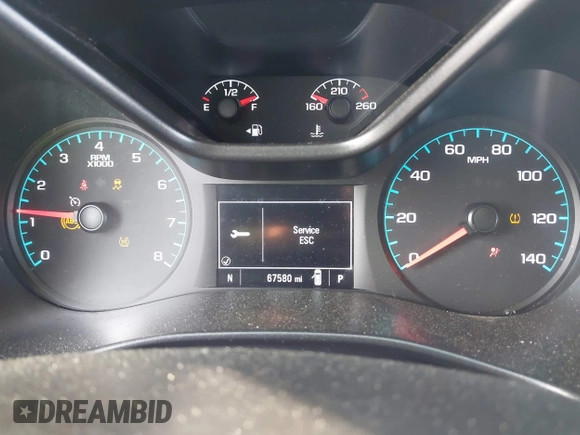 2021 Chevrolet Colorado 2WD Work Truck z VIN 1GCHSBEA0M1198797, wystawiony jako IAAI lot #42092525 z przebiegiem 67 580 mil mil oraz . Historia ofert i sprzedaży dostępna na DreamBid. Obrazek 7.