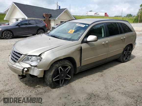 2007 Chrysler Pacifica Touring with VIN 2A8GM68X47R334872, listed as a Copart auction lot 58584315 with 98,967 mi miles and Salvage title. Bid and sale history available at DreamBid. Image 1.