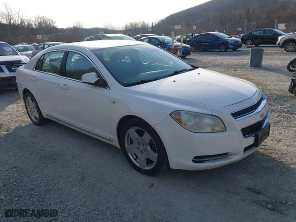 2008 Chevrolet Malibu LT w/2LT with VIN 1G1ZJ57768F188206, listed as a IAAI auction lot 41781558 with 146,694 mi miles. Bid and sale history available at carsss.com. Image 1.