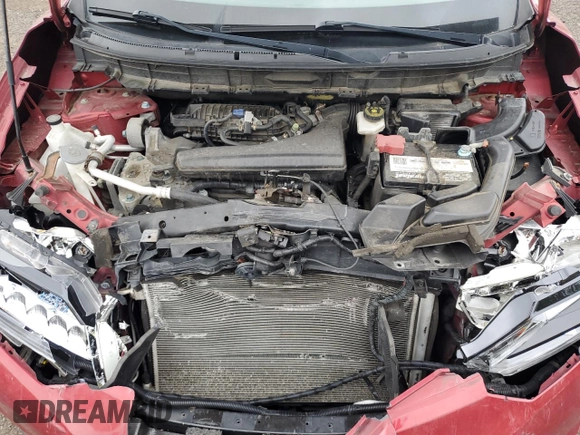 2016 Nissan Rogue SV z VIN JN8AT2MVXGW148617, wystawiony jako Copart lot #57516705 z przebiegiem 166 595 mil mil oraz Szkoda całkowita • Salvage title. Historia ofert i sprzedaży dostępna na DreamBid. Obrazek 11.