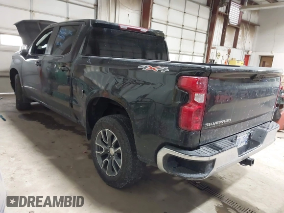 2024 Chevrolet Silverado 1500 LT with VIN 1GCPDKEKXRZ219744, listed as a IAAI auction lot 41039831 with 23,153 mi miles. Bid and sale history available at carsss.com. Image 3.